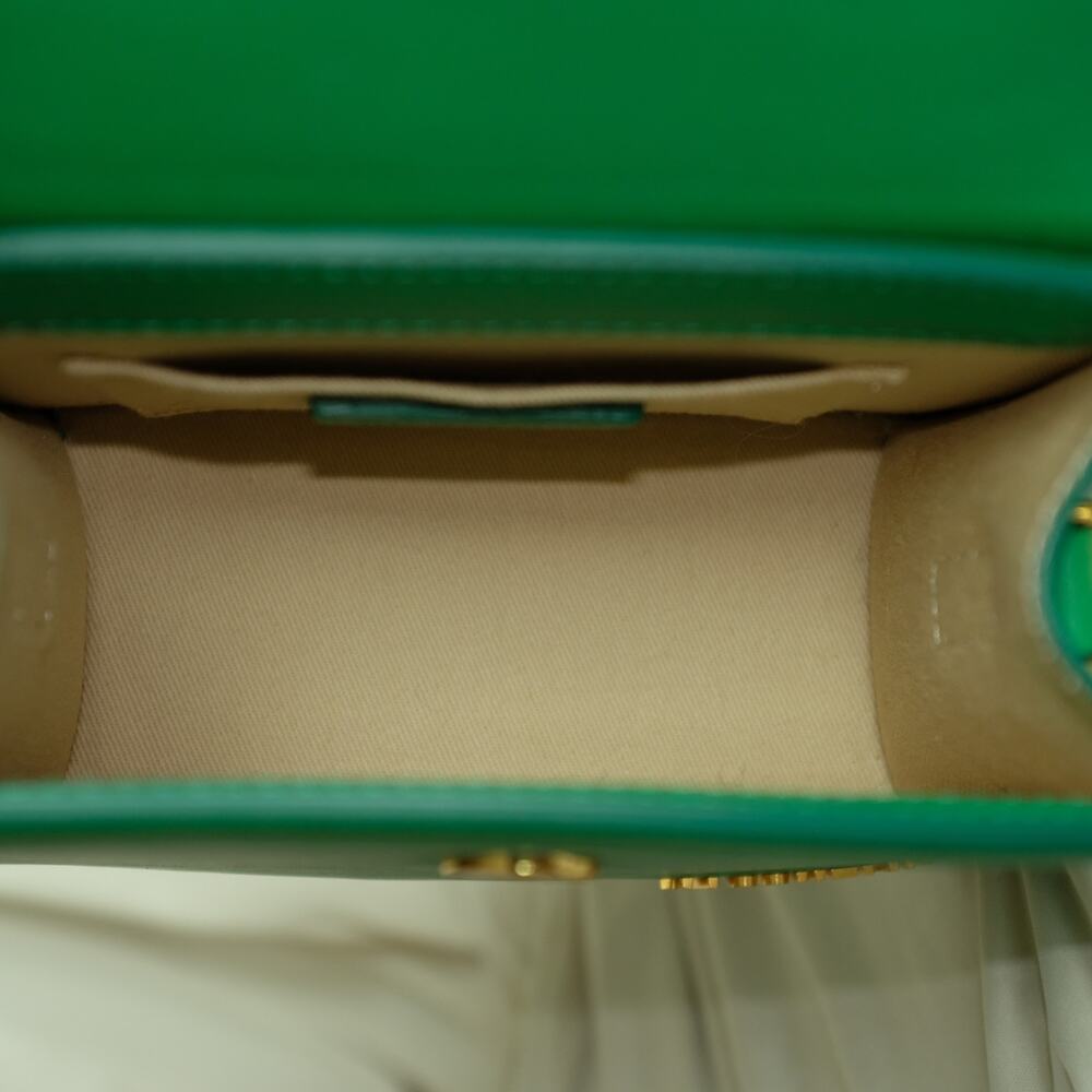 Jacquemus Le Chiquito - Green Calfskin Leather, Gold Hardware - Picture 7 of 11
